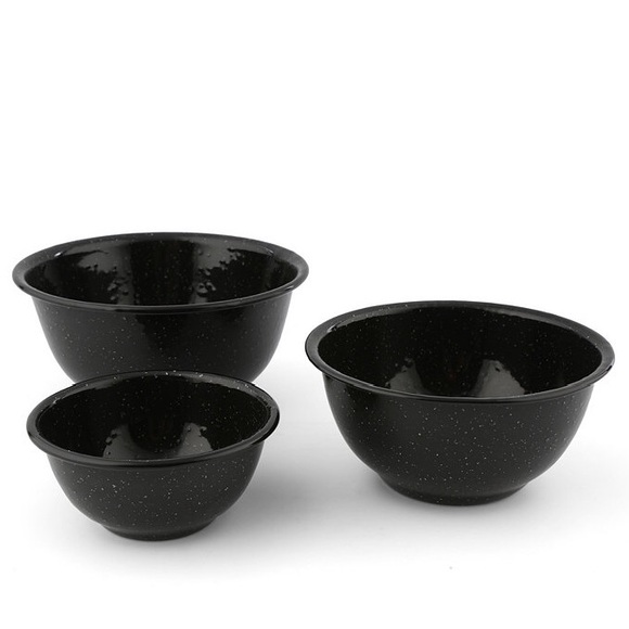 Thirstystone Other - Black Speckled Steel Bowl Set-NIB-Thirstystone